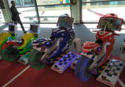 Special Game srl con le sue moto a Rimini Amusement Show