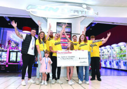 Funstation dona 5.000 Sterline all’organizzazione “Rays of Sunshine”